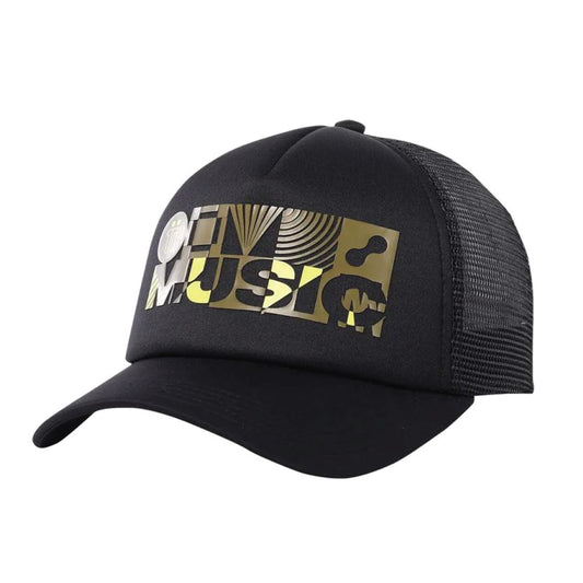 Gorra tipo camionero Joe Color Negro