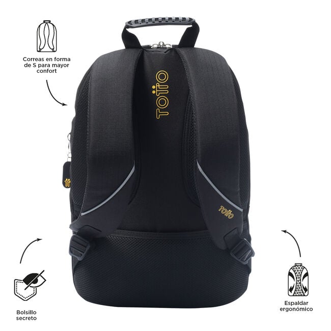 Mochila PC 14" Arvar 2.0 Color Negro