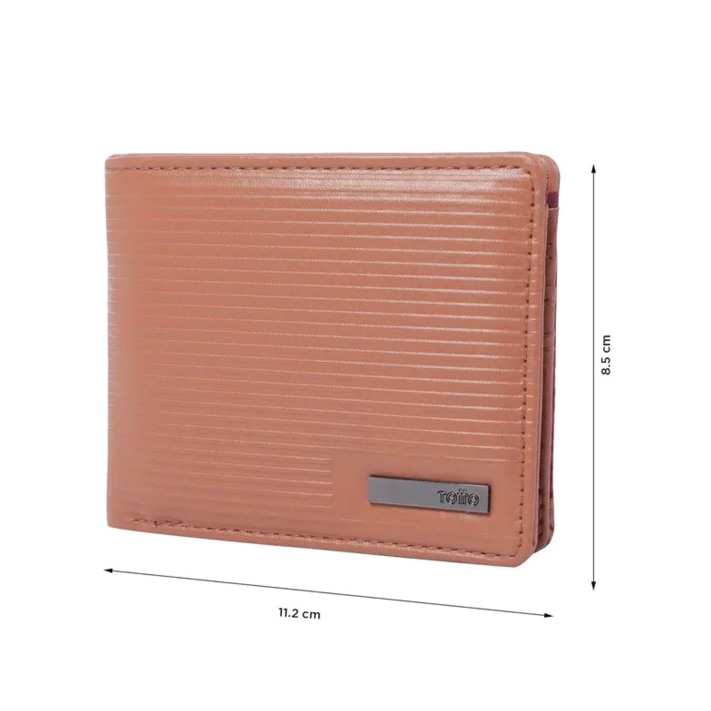 Billetera Pu Leather con RFID Krispo  Color Terreo