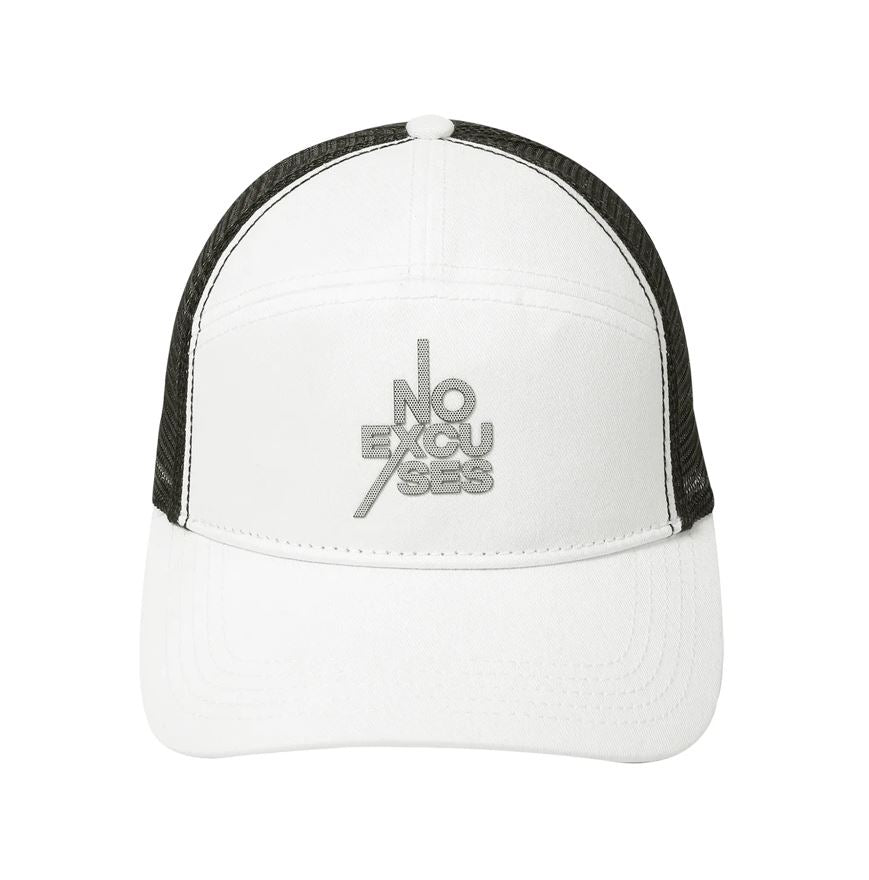 Gorra Camionera Mutty Color Blanco