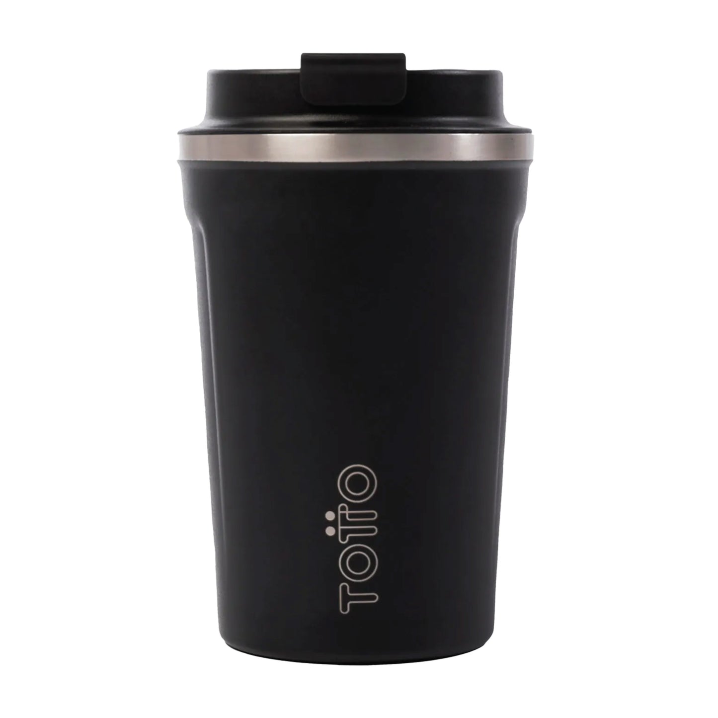 Vaso metálico de acero inoxidable 390ml (13.2 Oz) Mugyr Color negro